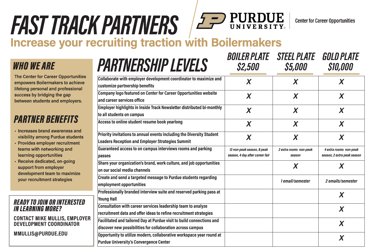 Fast Track Partner Flier 2023